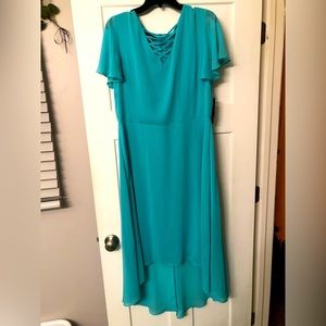 NWT Maxi Dress in Aqua